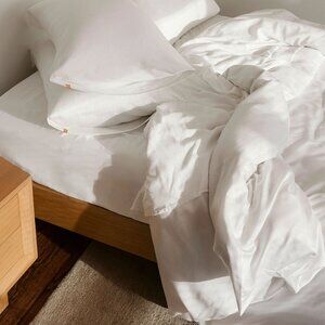 Lunya The Quintessential Bedding Set Size KingWhite / King